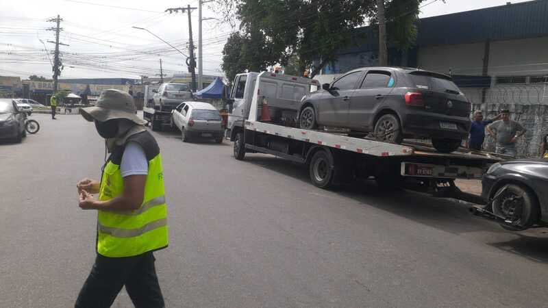 IMMU identifica veículos irregulares em operação na zona Oeste de Manaus