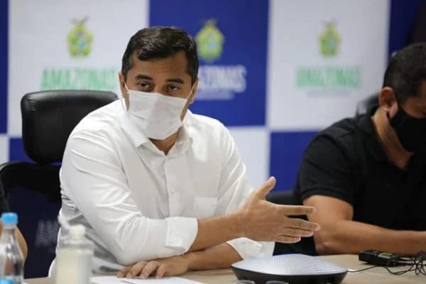 Wilson Lima determina o fim do uso obrigatório de máscaras em locais fechados no Amazonas