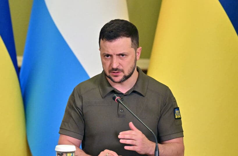 Em conversa com Bolsonaro, Zelensky pede fim de bloqueio comercial à Ucrânia