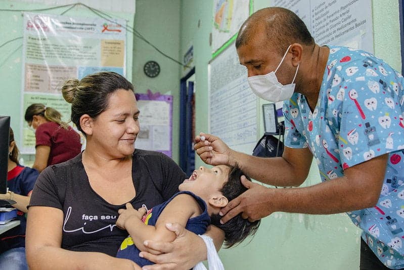 Poliomielite: somente 55,5 mil crianças foram vacinadas em campanha nacional