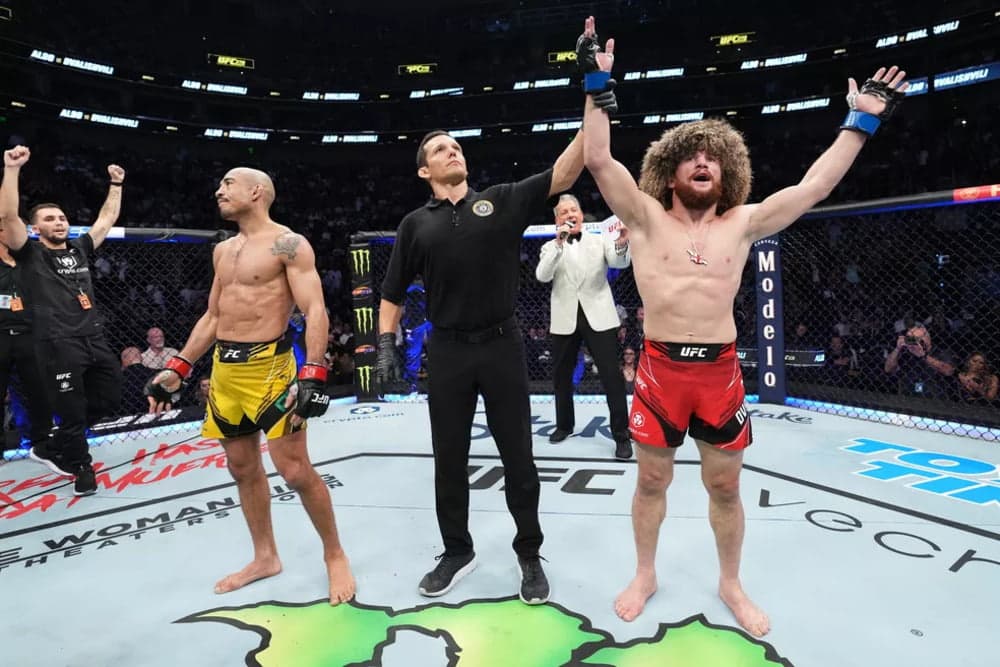 José Aldo não se impõe e perde luta contra Merab