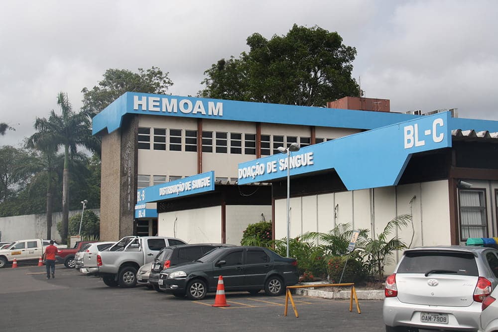 Hemoam convoca doadores após queda de 40% no estoque