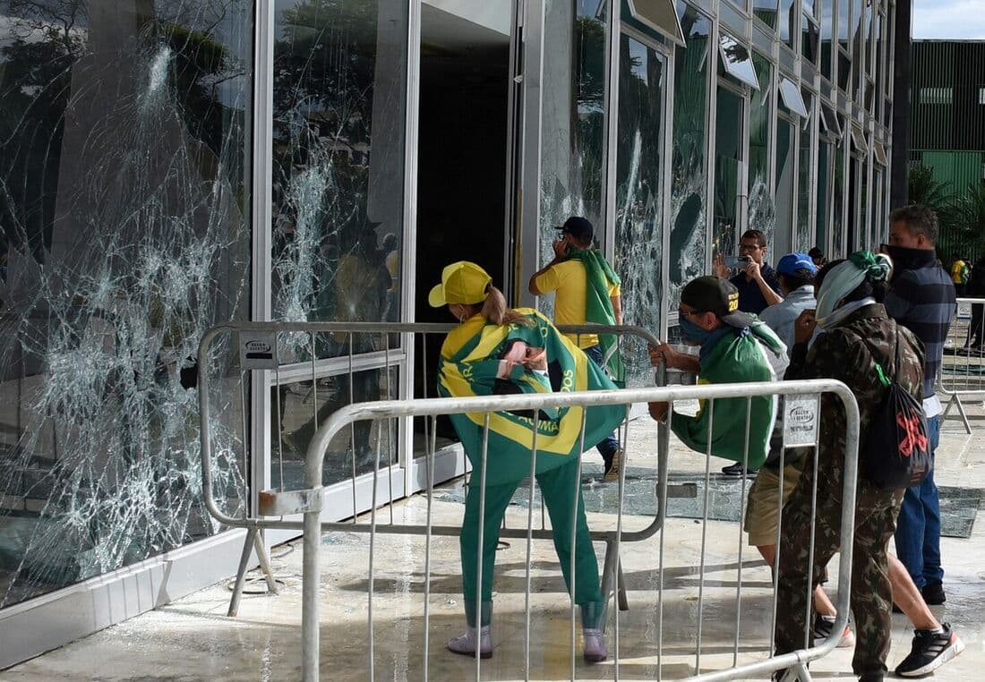 Abin alertou sobre risco de violência na véspera da destruição em Brasília