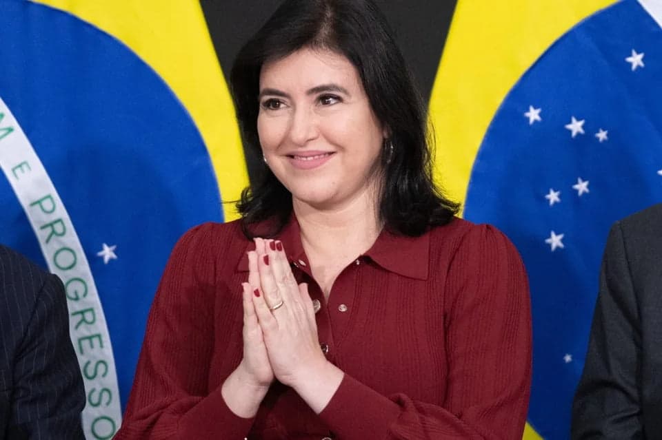 Simone Tebet é empossada como ministra do Planejamento
