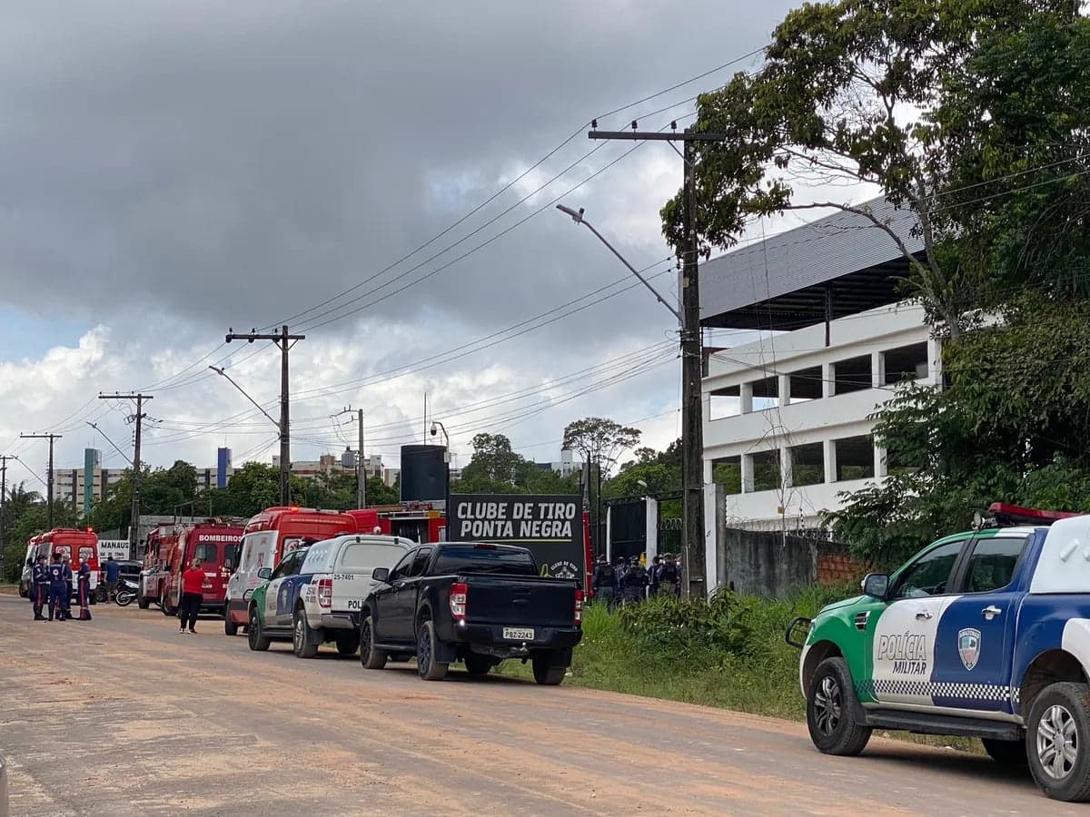 Laudo aponta que curto-circuito foi causa da tragédia em clube de tiro em Manaus