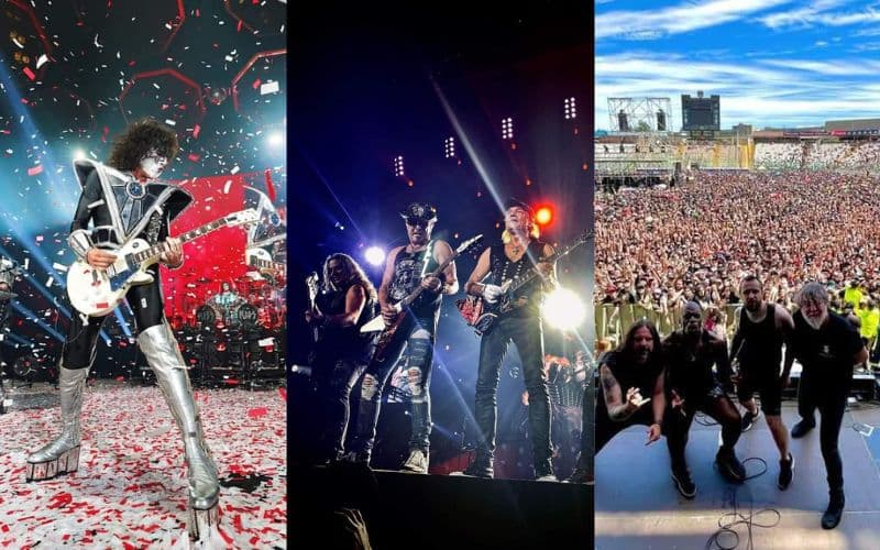Começa a venda de ingressos para shows de Kiss, Scorpions e Sepultura