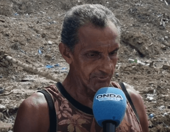 “Eu tô morando de favor”, diz morador que perdeu casa em desastre em Manaus