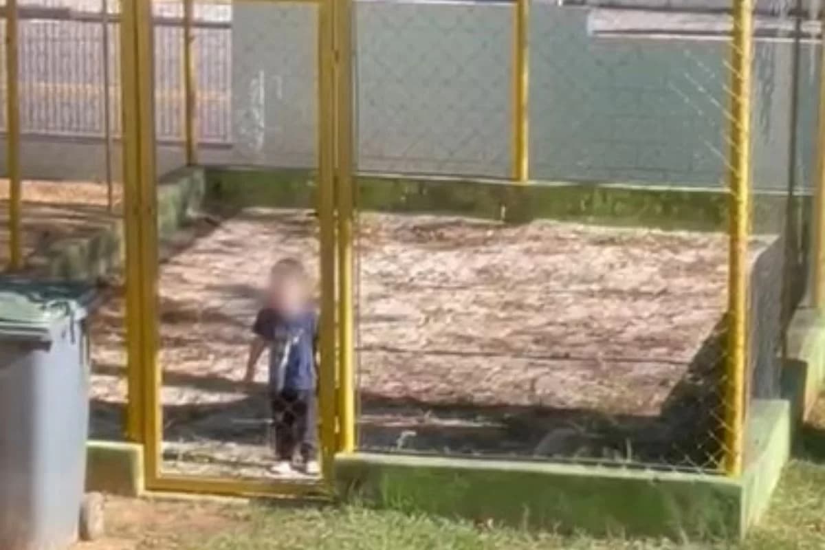 VÍDEO: Inquérito vai investigar caso de criança trancada em “jaula”, em SP