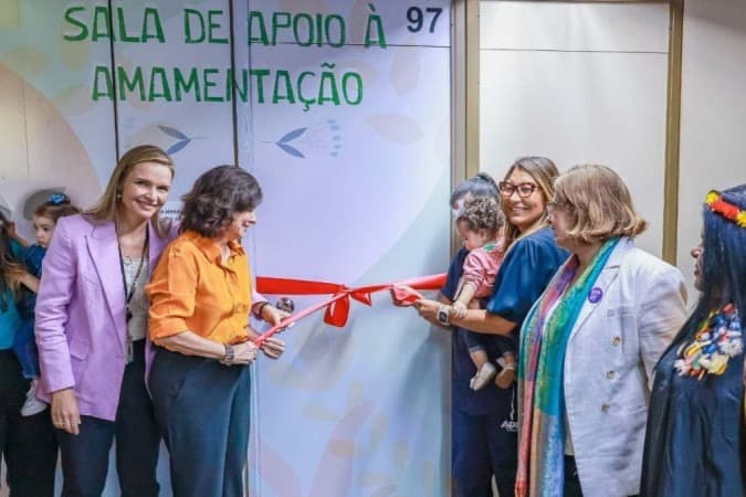 Janja inaugura sala de apoio à amamentação no Palácio do Planalto