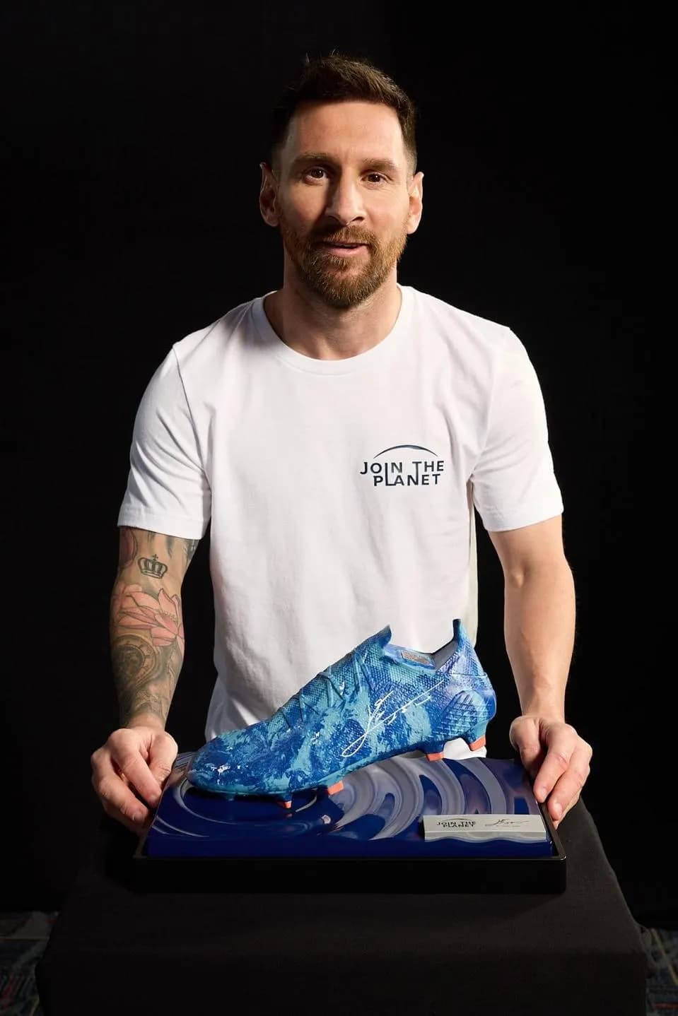 Lionel Messi junta-se à luta contra as alterações climáticas