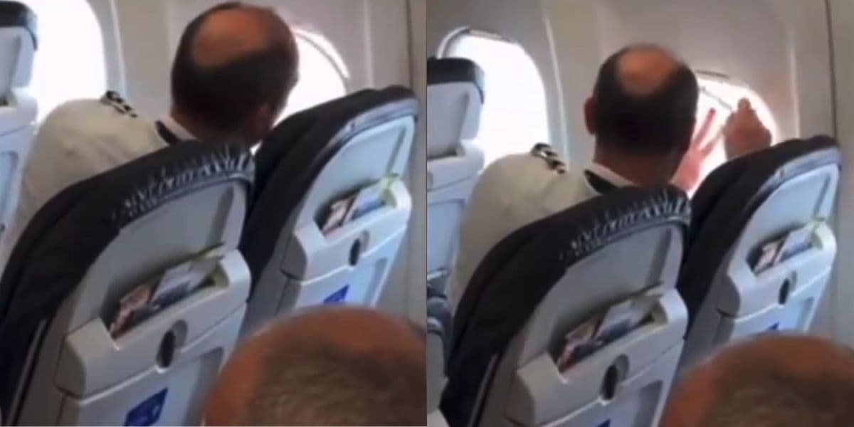 VÍDEO: Piloto conserta janela de avião minutos antes da decolagem, nos EUA