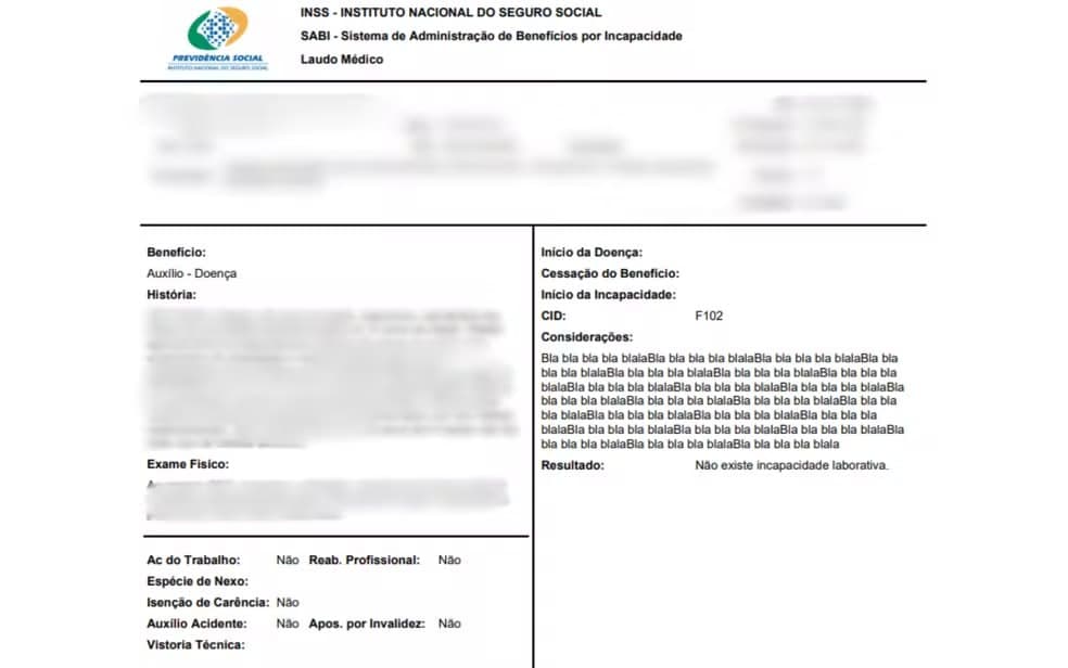 “Bla, bla, bla”: Perito do INSS teria usado expressão em documento para negar auxílio doença, em GO