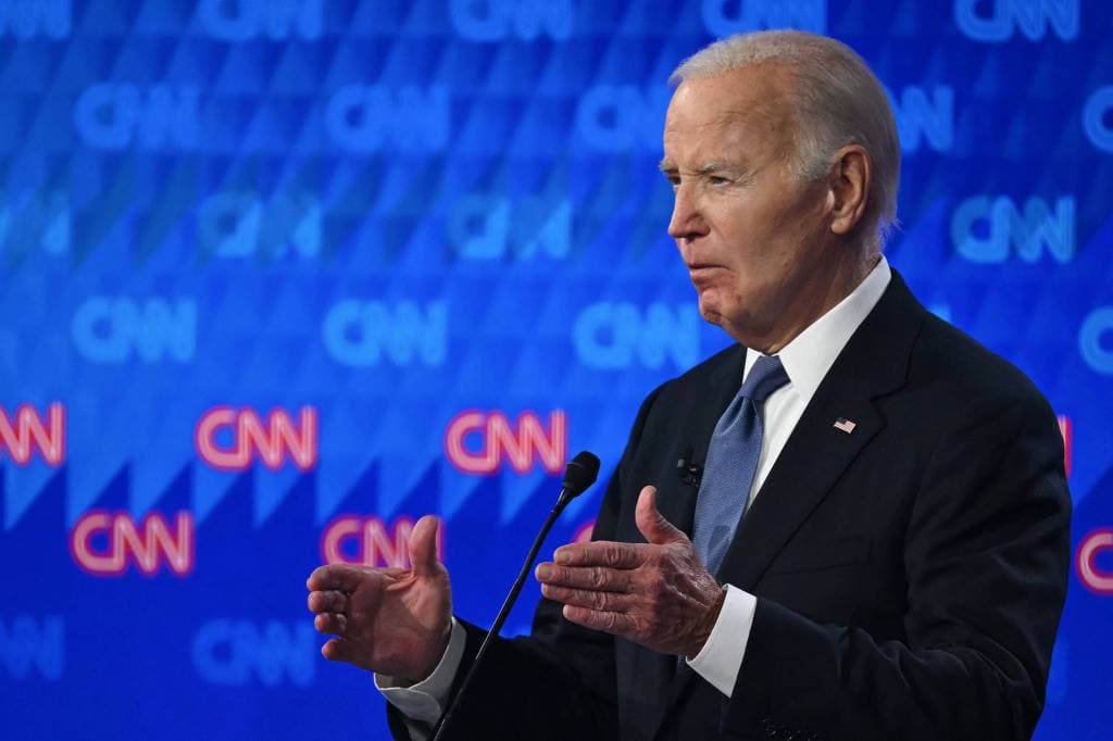 Pesquisa revela que 72% dos americanos querem que Biden desista de reeleição