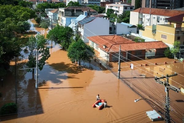 Enchente no RS: Guaíba fica abaixo da cota de inundação pela primeira vez em um mês