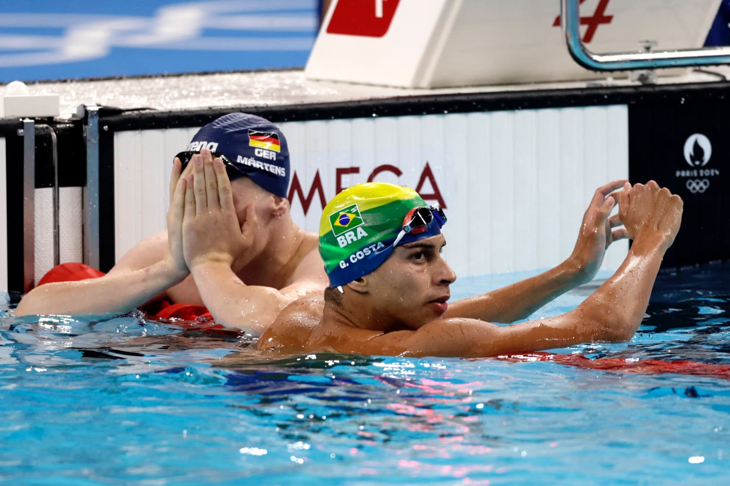 Esperança de medalha, Brasil fica em 5º com Cachorrão nos 400m livres da natação