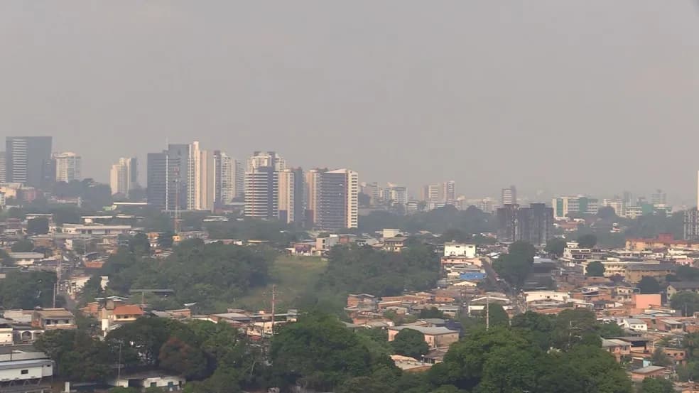 Defesa Civil alerta sobre qualidade do ar em Manaus; saiba como se proteger