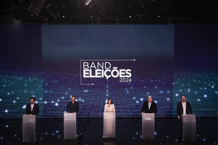 Primeiro debate entre pré-candidatos à Prefeitura de São Paulo é marcado por ataques e polêmicas