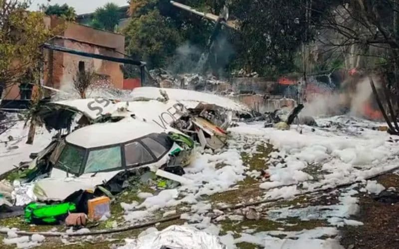 Voepass encerra translado de urnas funerárias de vítimas de queda de avião