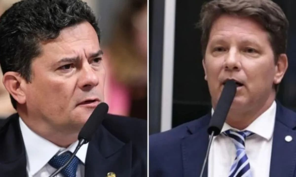 Mario Frias surta com Sérgio Moro no X “você é um lixo de ser humano”