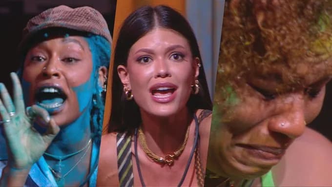 BBB 25: Vitória e Thamiris discutem durante o Sincerão; Camilla chora e pede: “Para, por favor”