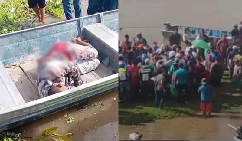 VÍDEOS: “Piratas dos rios” trocam tiros e causam pânico em Tonantins, interior do AM