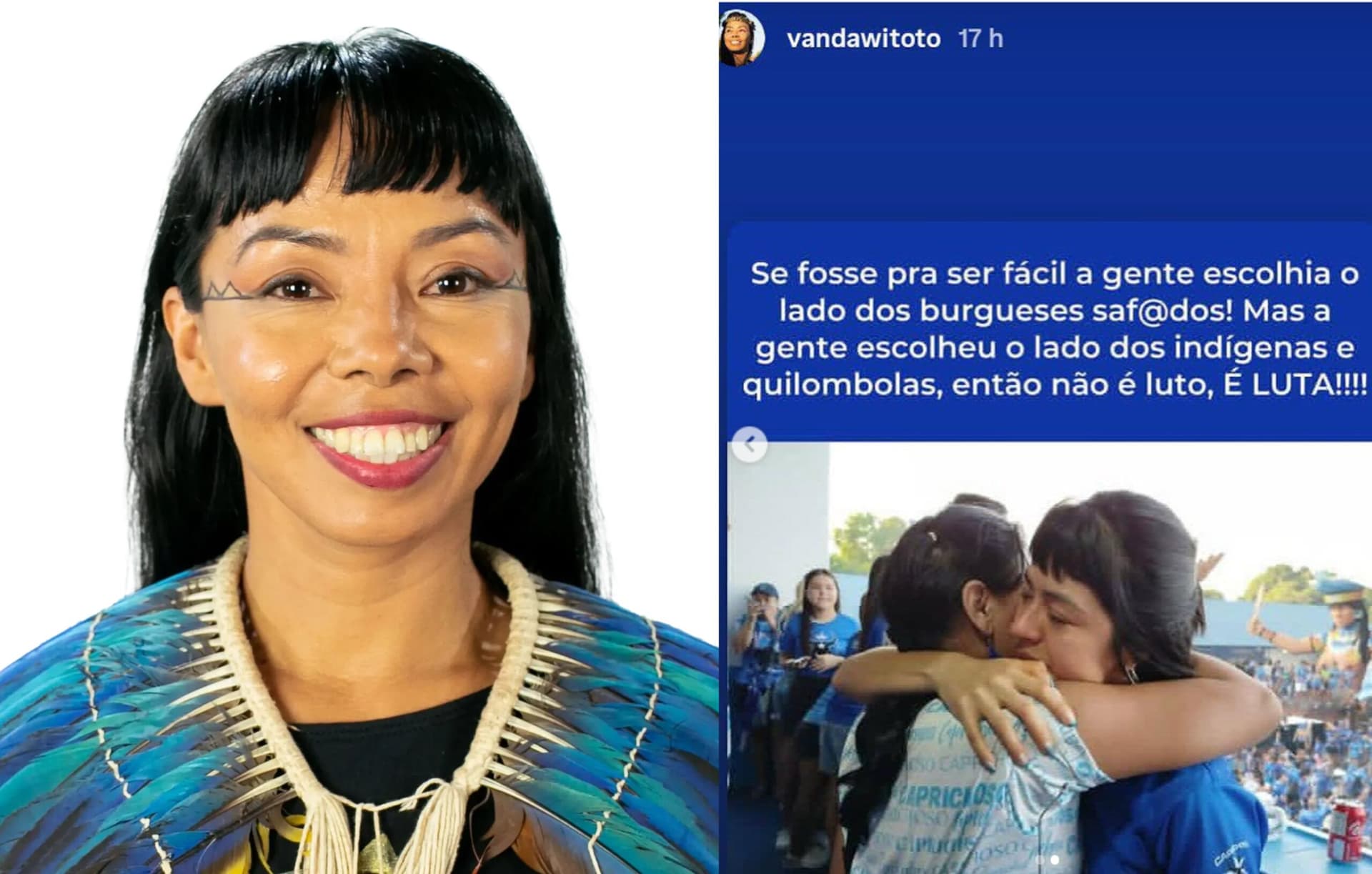 Vanda Witoto polemiza ao chamar Boi Garantido de “burguês” após derrota do Caprichoso