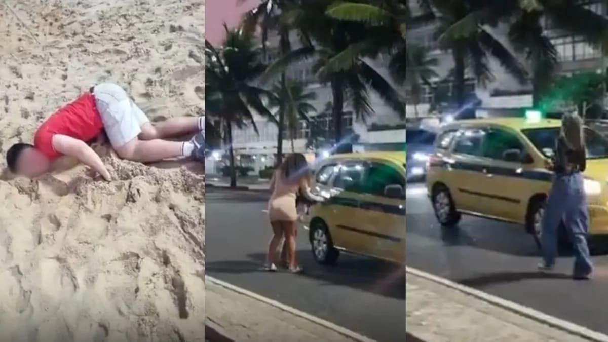 “Boa noite, Cinderela”: Turista é dopado por mulheres em praia do Rio de Janeiro; veja
