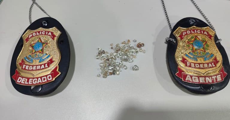 Quatro pessoas são presas durante venda de diamantes em Rondônia