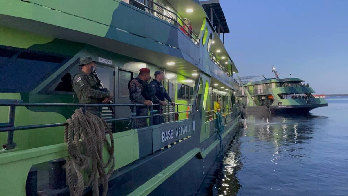 Bases fluviais impulsionam apreensão de drogas no Amazonas, aponta Fórum