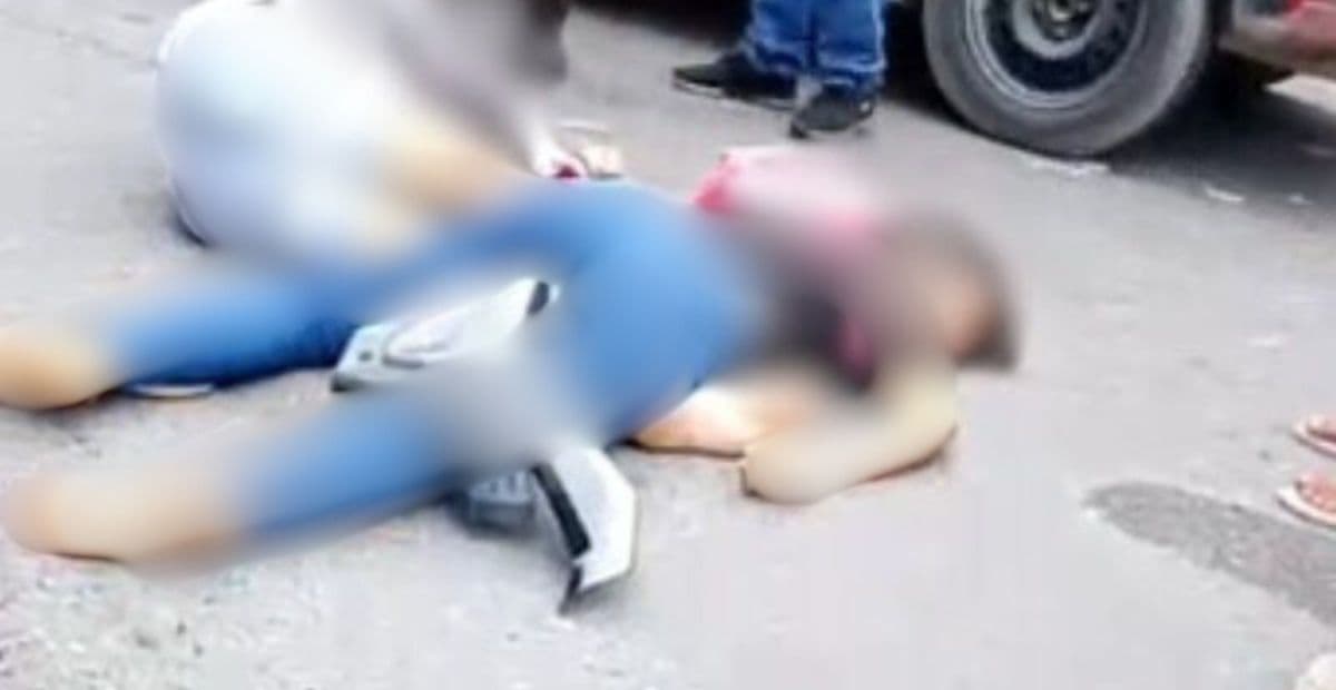 Motociclista e passageira colidem ficam feridos em acidente no Nova Cidade