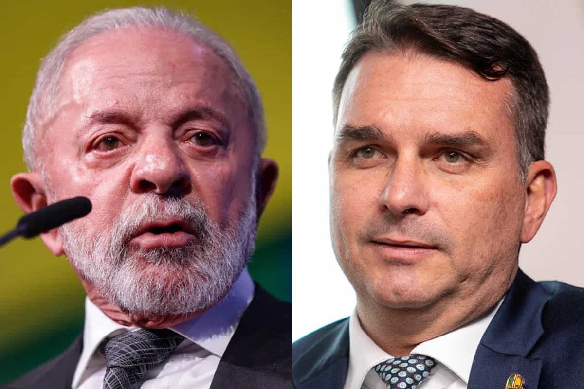 Meio/Ideia: Lula lidera no 1º turno, mas empata com Flávio no 2º, diz pesquisa