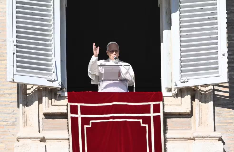 Papa Leão XIV pede por paz no Irã e na Síria