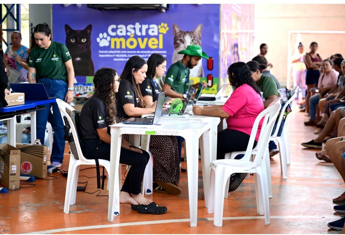 Castramóvel chega ao bairro Japiim; veja como agendar