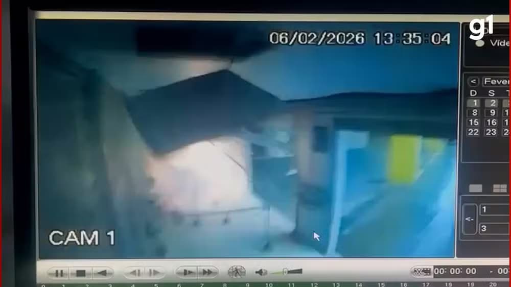 Câmeras flagram explosão durante assalto a lotérica na zona Norte de Manaus