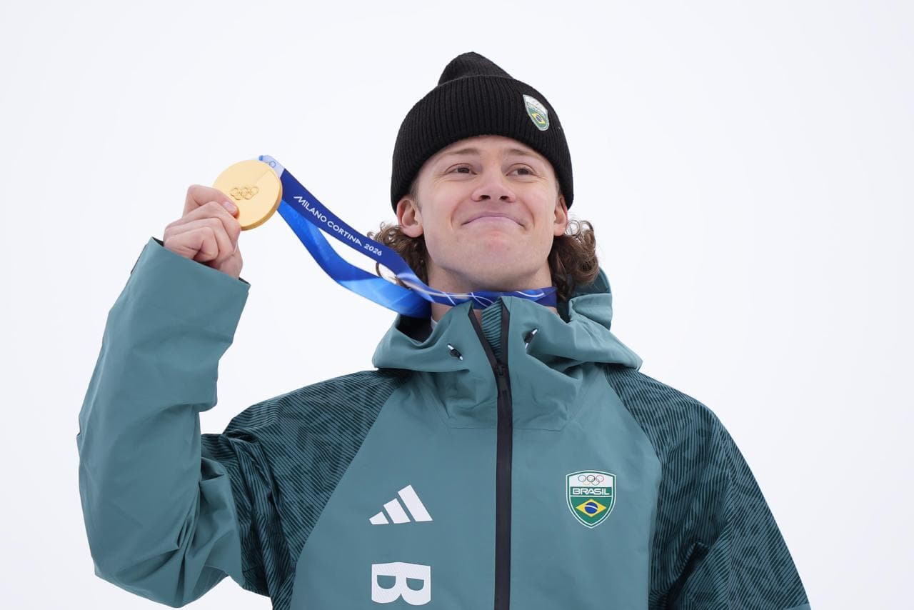 Brasil conquista primeira medalha de ouro nos Jogos de Inverno