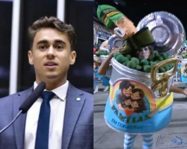 Nikolas Ferreira reage a homenagem a Lula no Carnaval e fala em acionar o MP