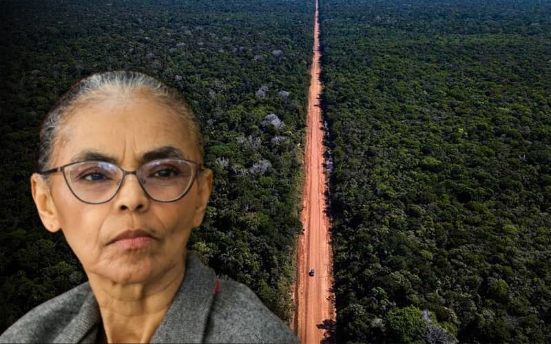 Deputado afirma que Marina Silva “tenta acabar” com a repavimentação da BR-319