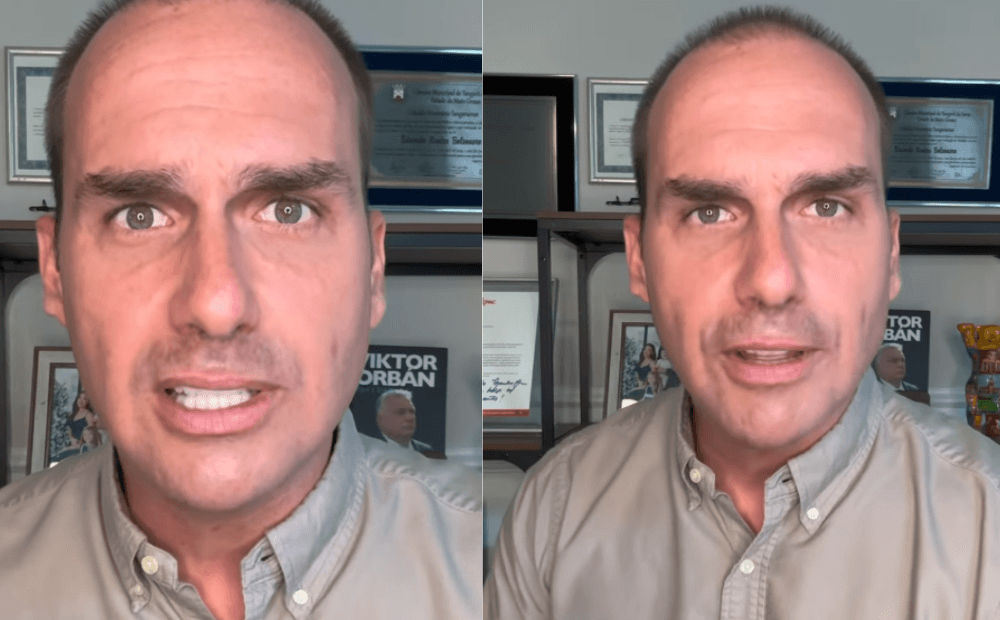 Eduardo Bolsonaro nega defender troca do Pix por sistema dos EUA e cobra retratação
