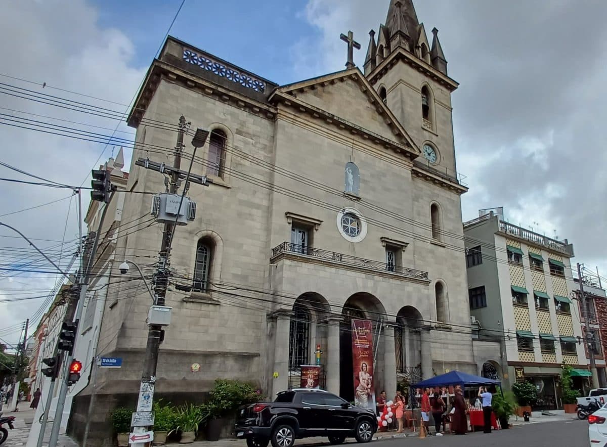 Igreja de São Sebastião em Manaus terá restauração de R$ 6 milhões ainda neste ano