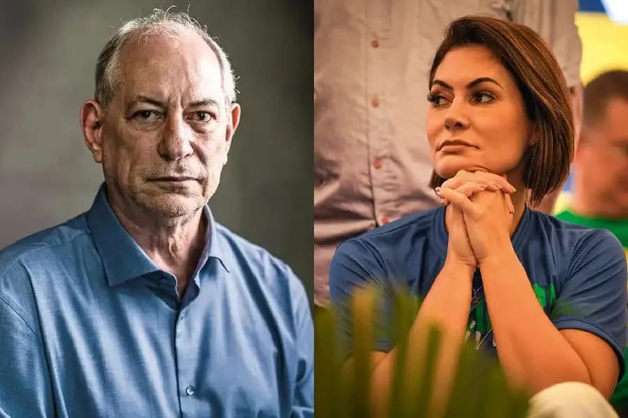 “Direita do Ceará está vendida”, diz Michelle após Ciro declarar apoio a Caiado e Renan Santos