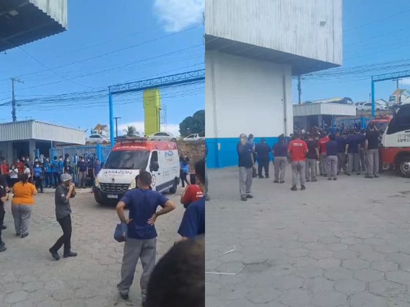 Vazamento de gás mobiliza atendimento médico no Distrito Industrial de Manaus