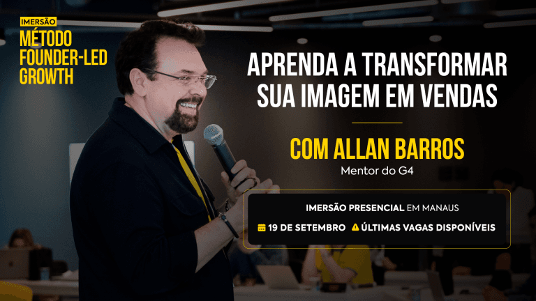 ‘Founder-Led Growth”: Allan Barros explica “autoridade do Fundador” em evento em Manaus