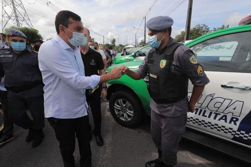 Wilson entrega equipamentos e anuncia melhorias para a segurança pública do Amazonas