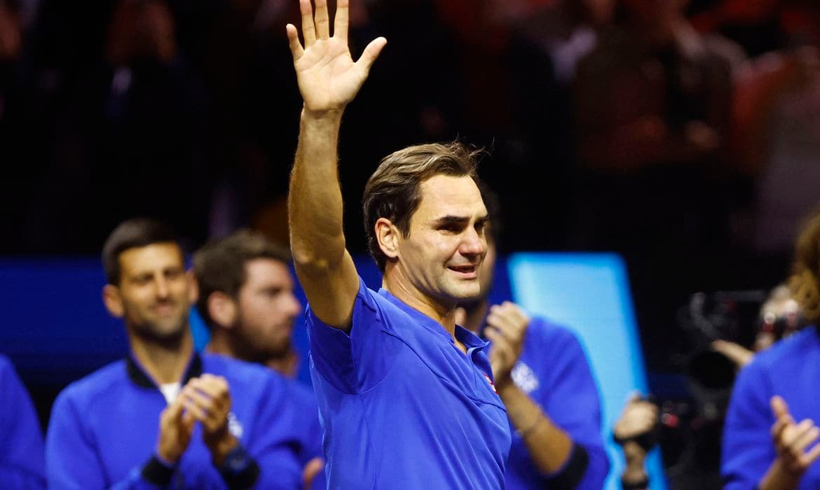 Roger Federer encerra vitoriosa carreira no tênis