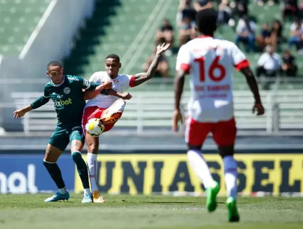 Goiás empata com o Red Bull Bragantino pela 27ª rodada do Brasileirão