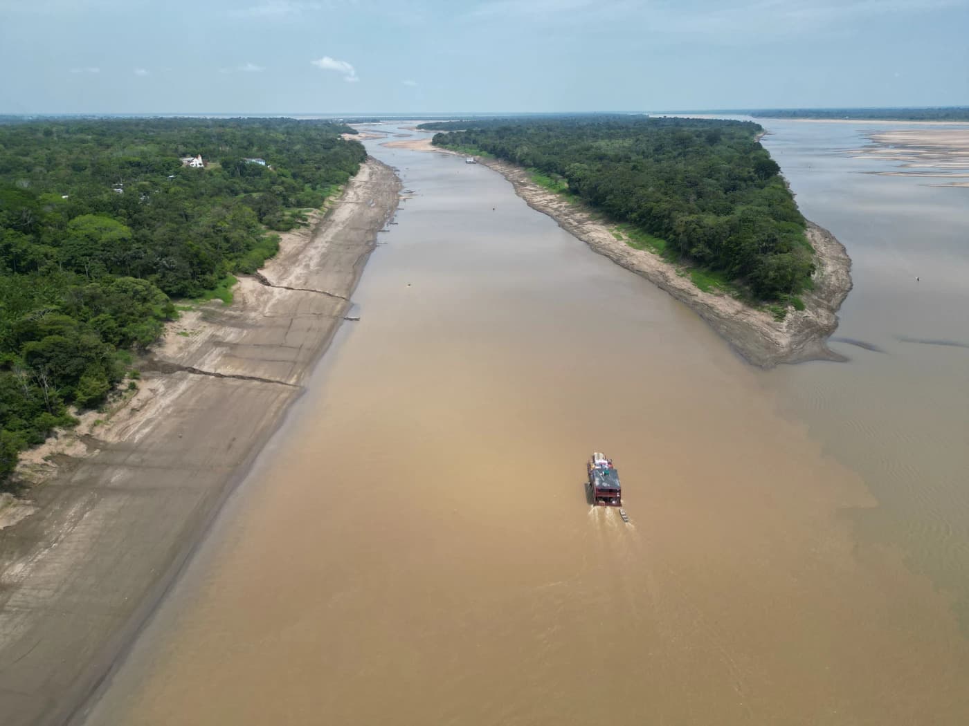 37 cidades do AM deverão ficar isoladas nos próximos dias devido à seca, diz Arsepam