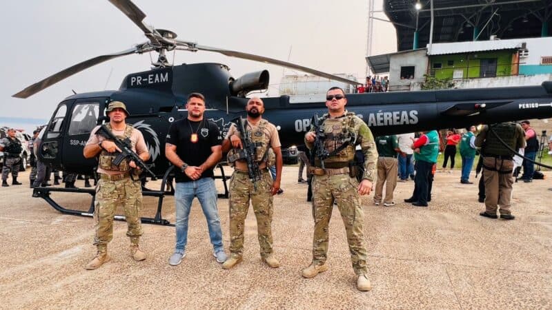 Reforço policial vai combater às queimadas em Autazes, no AM