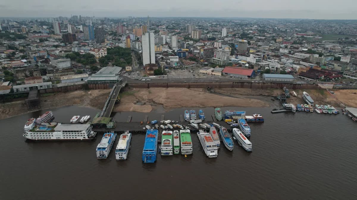 Seca no AM: Nível do Rio Negro estabiliza após 131 dias