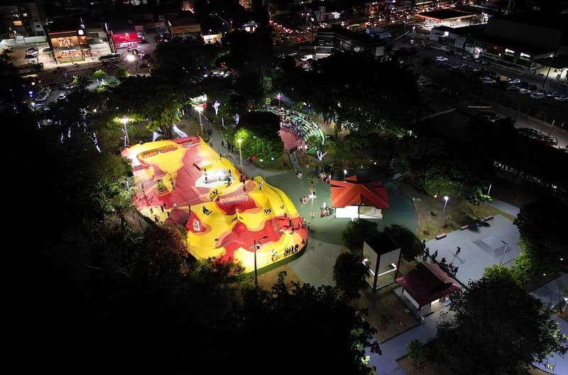 Prefeitura de Manaus entrega etapa do Parque dos Bilhares reformada