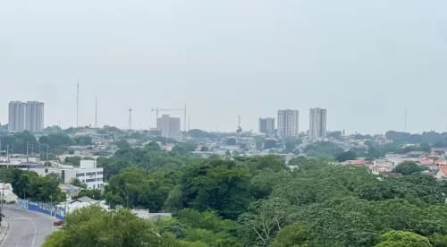 Manaus continua com “onda de fumaça” e nível do ar é considerado não saudável